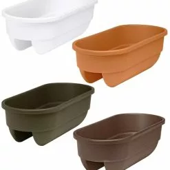 GSC 2' X 4' Railing Planter, 25" -Plant Supports Shop 34336 001E tif