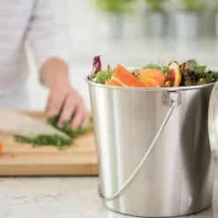 GSC Brushed Stainless Steel Compost Pail 7 GSC Brushed Stainless Steel Compost Pail -Plant Supports Shop 38560 2380 tif