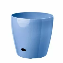 GSC Viva Round Self-Watering Rolling Planter, 14" Diameter 9 GSC Viva Round Self-Watering Rolling Planter, 14" Diameter -Plant Supports Shop 39325BL 070 tif