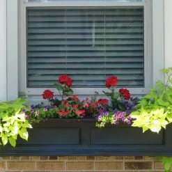 GSC Fairfield Self-Watering Window Box, 4’ -Plant Supports Shop 39345 07V tif