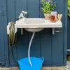 GSC Riverstone Outdoor Sink 2 GSC Riverstone Outdoor Sink -Plant Supports Shop 3 4 crop 8608797 0122 tif