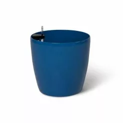 GSC Viva Round Self-Watering Rolling Planter, 20" Diameter, Set Of 2 -Plant Supports Shop 3 4 crop 8612933 3897