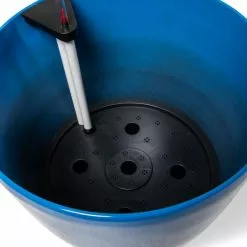 GSC Viva Round Self-Watering Rolling Planter, 20" Diameter, Set Of 2 -Plant Supports Shop 3 4 crop 8612933 3906