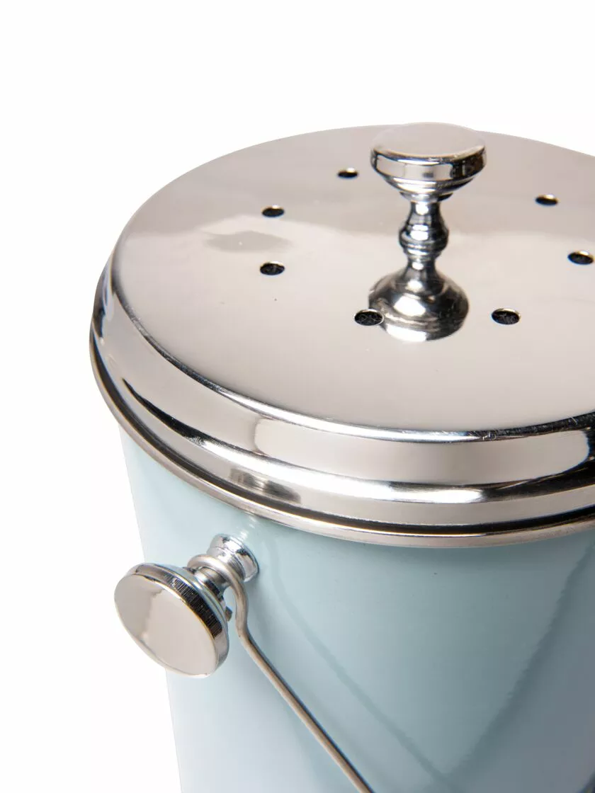GSC Large Painted Stainless Steel Compost Pail 9 GSC Large Painted Stainless Steel Compost Pail - Image 7