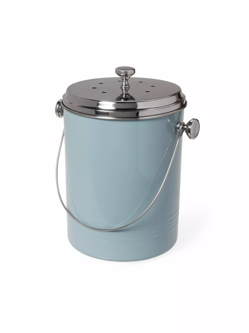 GSC Large Painted Stainless Steel Compost Pail 5 GSC Large Painted Stainless Steel Compost Pail - Image 3