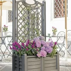 GSC Separate Flower Box With Trellis