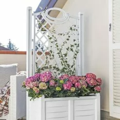 GSC Separate Flower Box With Trellis -Plant Supports Shop 3 4 crop 8613626 11V