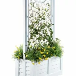 GSC Separate Flower Box With Trellis -Plant Supports Shop 3 4 crop 8613626 14V