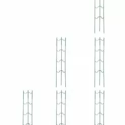 GSC Stacking Tomato Ladders, Set Of 6 -Plant Supports Shop 40309 Grn stacking tomato ladders set of 6 green tif