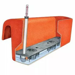 GSC Viva Self-Watering Balcony Railing Planter -Plant Supports Shop 8586699 001