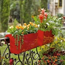 GSC Viva Self-Watering Balcony Railing Planter