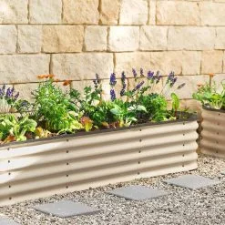 GSC Birdies™ Modular Metal Raised Bed 29 GSC Birdies™ Modular Metal Raised Bed -Plant Supports Shop 8586930PBK 078 tif