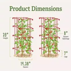 GSC Tomato Cages, Set Of 4 -Plant Supports Shop 8587040 1