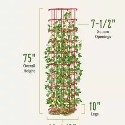 GSC Bean Tower -Plant Supports Shop 8587060 dimensions