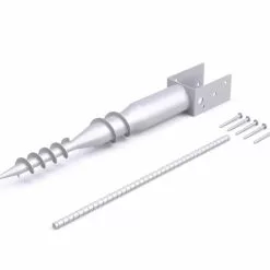 GSC No-Dig Ground Screw For Mailpost
