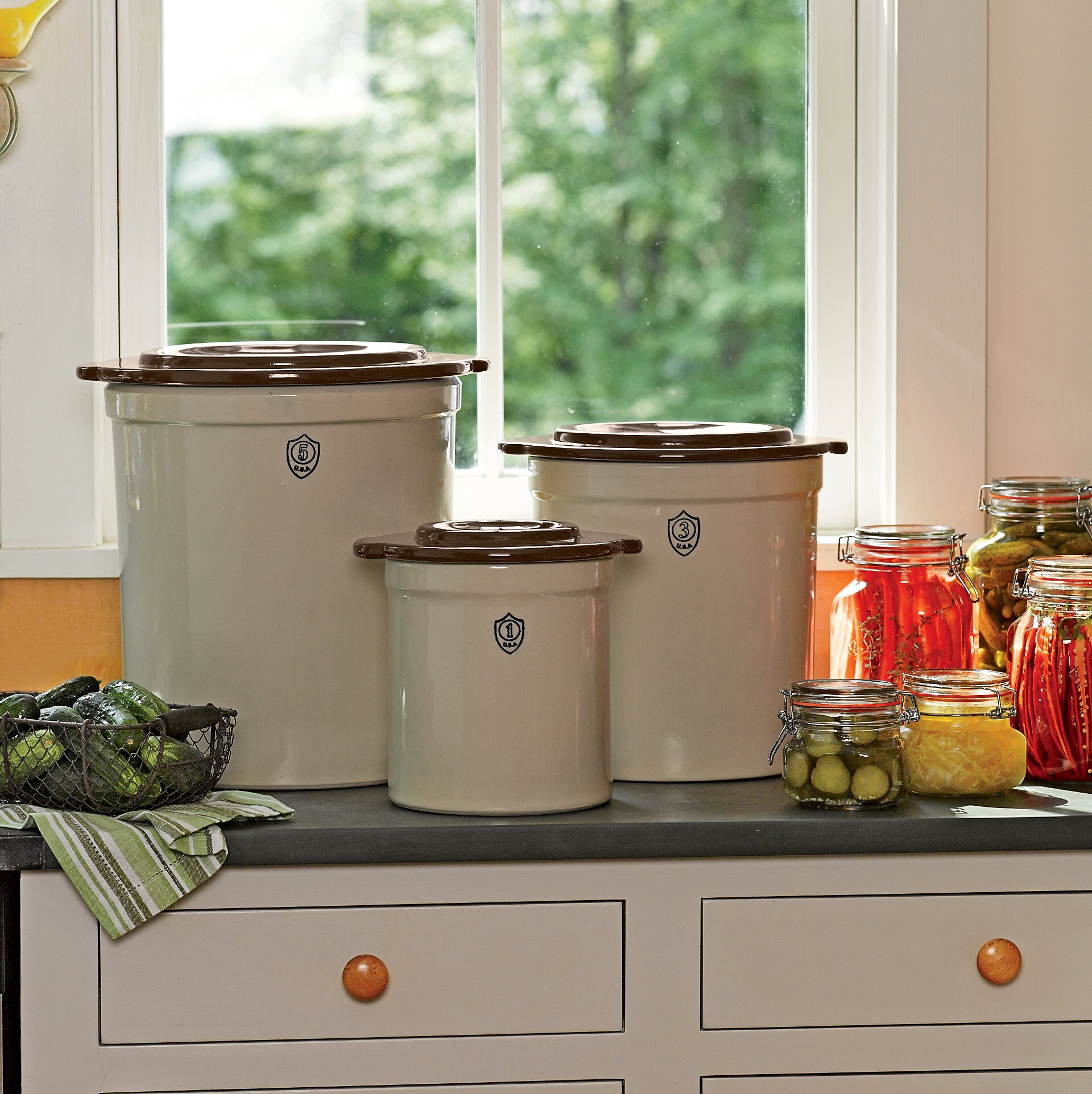 GSC Pickling Crock Weights 4 GSC Pickling Crock Weights - Image 2