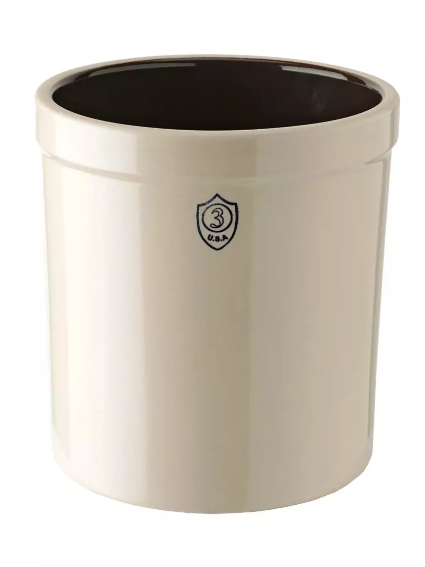 GSC Stoneware Pickling Crock 4 GSC Stoneware Pickling Crock - Image 2