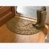 GSC Laurel Leaf Water Glutton Half-Round Doormat -Plant Supports Shop 8587612sa 004 1
