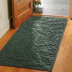 GSC Laurel Leaf Water Glutton Runner Mat, 36" X 84"