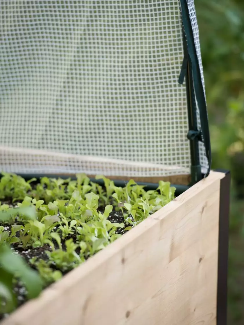 GSC Elevated Planter Box, Frame And 2 Covers Kit, 2' X 8' 5 GSC Elevated Planter Box, Frame And 2 Covers Kit, 2' X 8' - Image 3