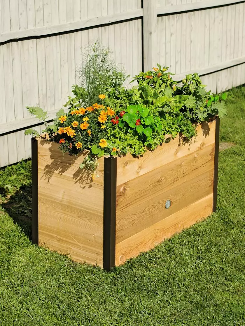 GSC Elevated Raised Bed, 2' X 4' 4 GSC Elevated Raised Bed, 2' X 4' - Image 2