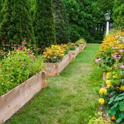 GSC Farmstead Cedar Raised Garden Beds, 2' 15 GSC Farmstead Cedar Raised Garden Beds, 2' -Plant Supports Shop 8588137 06V tif