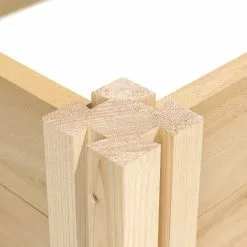 GSC Pine Raised Garden Beds, 4'x8' -Plant Supports Shop 8588181 Two Level Cedar Raised Bed Garden 4 x 12