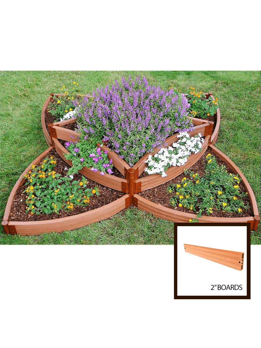 GSC Classic Sienna Versailles Sunburst Raised Garden Bed With 2" Boards 3 GSC Classic Sienna Versailles Sunburst Raised Garden Bed With 2" Boards