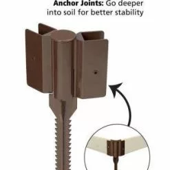 GSC Classic Sienna Versailles Sunburst Raised Garden Bed With 2" Boards 10 GSC Classic Sienna Versailles Sunburst Raised Garden Bed With 2" Boards -Plant Supports Shop 8588252 04v 1