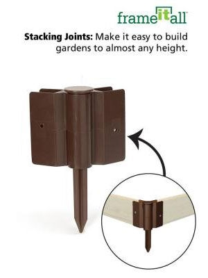 GSC Classic Sienna Versailles Sunburst Raised Garden Bed With 2" Boards 7 GSC Classic Sienna Versailles Sunburst Raised Garden Bed With 2" Boards - Image 5