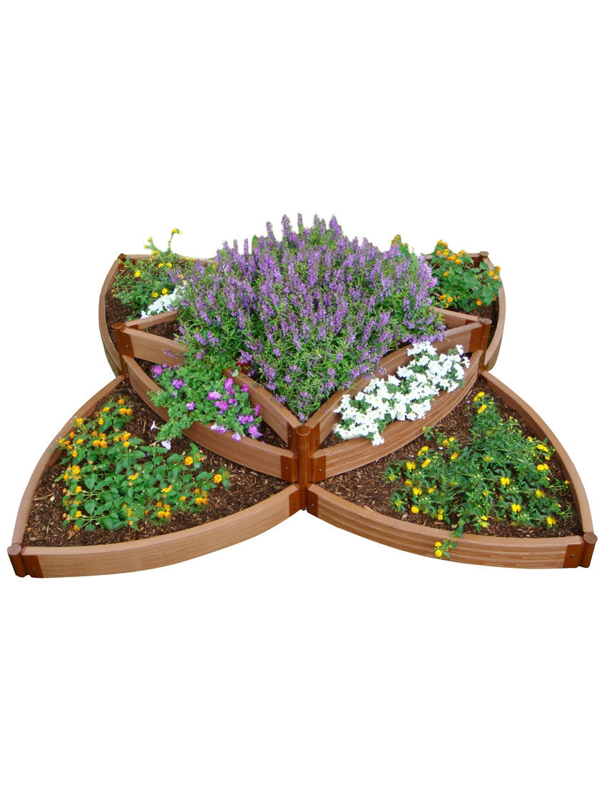 GSC Classic Sienna Versailles Sunburst Raised Garden Bed With 2" Boards 6 GSC Classic Sienna Versailles Sunburst Raised Garden Bed With 2" Boards - Image 4