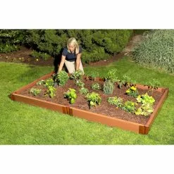 GSC Classic Sienna Composite Raised Bed, 5-1/2" High With 2" Boards -Plant Supports Shop 8588260 01v