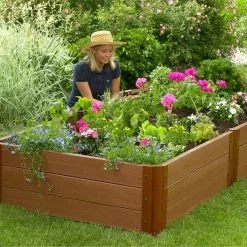 GSC Classic Sienna Raised Bed, 16 1/2" High With 2" Boards