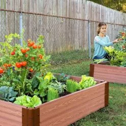 GSC Composite Raised Bed With 1" Boards, 11" -Plant Supports Shop 8588269 03V tif