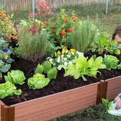 GSC Composite Raised Bed With 1" Boards, 11" -Plant Supports Shop 8588274 02V tif