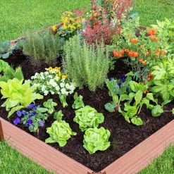 GSC Composite Raised Bed With 1" Boards, 11" -Plant Supports Shop 8588274 03V tif
