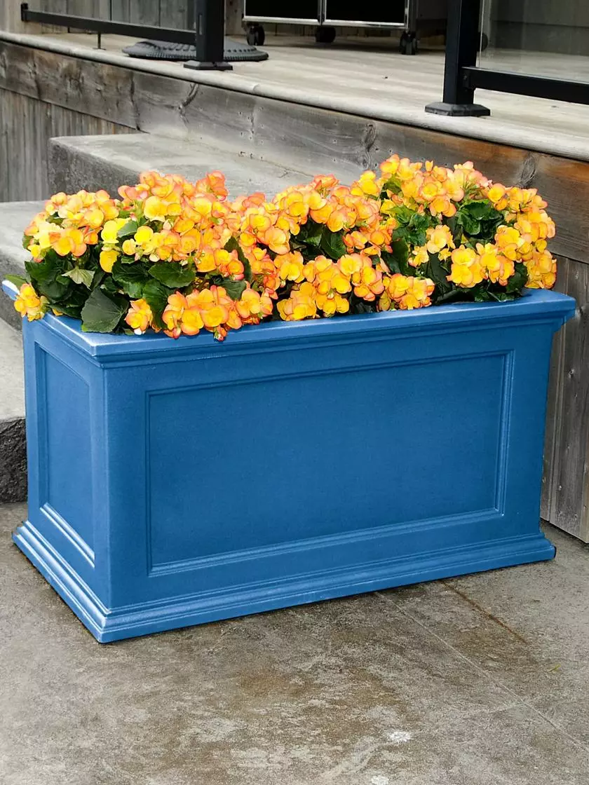 GSC Fairfield Self-Watering Patio Planters, 20” X 36” 3 GSC Fairfield Self-Watering Patio Planters, 20” X 36”