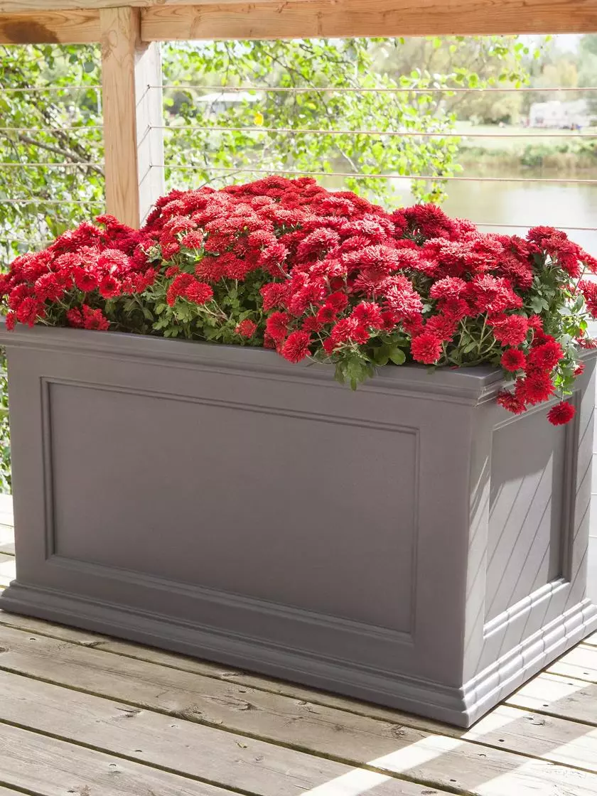 GSC Fairfield Self-Watering Patio Planters, 20” X 36” 4 GSC Fairfield Self-Watering Patio Planters, 20” X 36” - Image 2