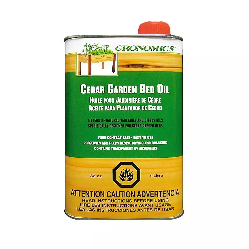 GSC Cedar Garden Bed Oil 3 GSC Cedar Garden Bed Oil