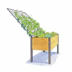 GSC Space-Maker Pivoting Trellis, 4' -Plant Supports Shop 8590247 SMTrellis 4ft tif