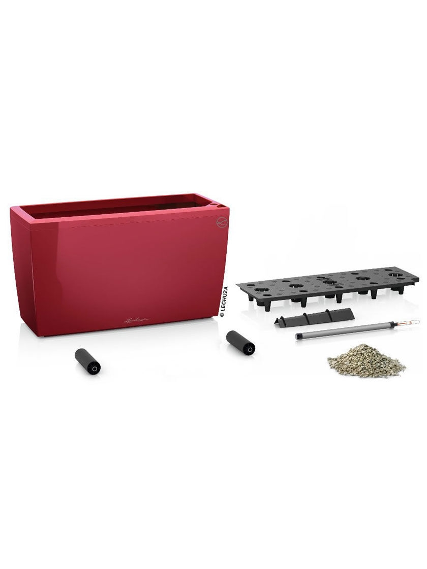 PRP Lechuza® Cararo Rectangular Indoor Planter With Casters 5 PRP Lechuza® Cararo Rectangular Indoor Planter With Casters - Image 3