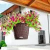 PRP Lechuza® Nido Cottage Wicker Hanging Planter