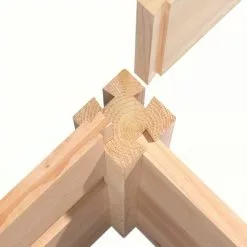 PRP Cedar Raised Garden Bed, 4' X 4' X 6" 12 PRP Cedar Raised Garden Bed, 4' X 4' X 6" -Plant Supports Shop 8591724 07V tif