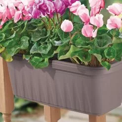 GSC Adjustable Self-Watering Railing Planter, 24" 11 GSC Adjustable Self-Watering Railing Planter, 24" -Plant Supports Shop 8592173 02V tif