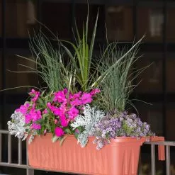 GSC Adjustable Self-Watering Railing Planter, 32" -Plant Supports Shop 8592174TC 2361 tif