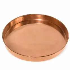 GSC Large Round Copper Plant Tray, 14" -Plant Supports Shop 8593531 1173 tif