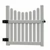 GSC Cottage Vinyl Picket Gate -Plant Supports Shop 8593654 01v cottage vinyl picket gate new england white