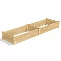 GSC 2' Cedar Raised Bed Garden Beds -Plant Supports Shop 8593768 05V 3 4