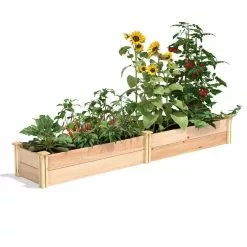 GSC Premium Cedar Raised Garden Bed, 16" X 96"