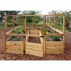 GSC Garden In A Box With Deer Fence, 8' X 12'